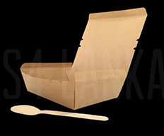 Kraft paper lunch box